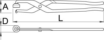Приспособление для снятия пружин - 431/2