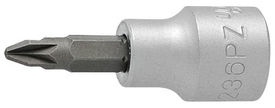 Головка торцевая со вставкой PZ, 3/8" - 236/2PZ