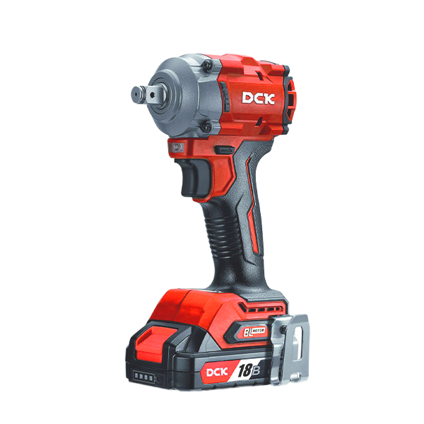 Гайковерт аккум ударный бесщеточный DCK KDPB358, 18В, 1/2 ", 2*5А/ч, 358/500Нм - KDPB358(TYPE FK)