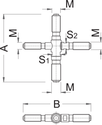 Съёмник маховика с внутренней резьбой - 3055/4B