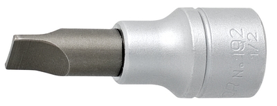 Головка торцевая со вставкой шлицевой, 1/2" - 192/2SL