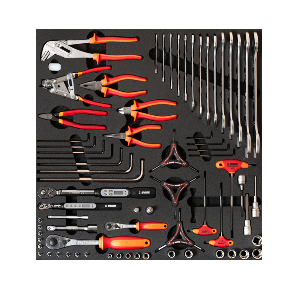 Набор велоинструментов в ложементе для 2600A и 2600C - SET4-2600AC