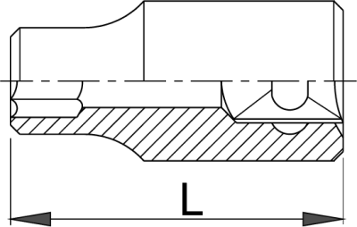 Переходник 1/2"- 5/16" - 6762.2