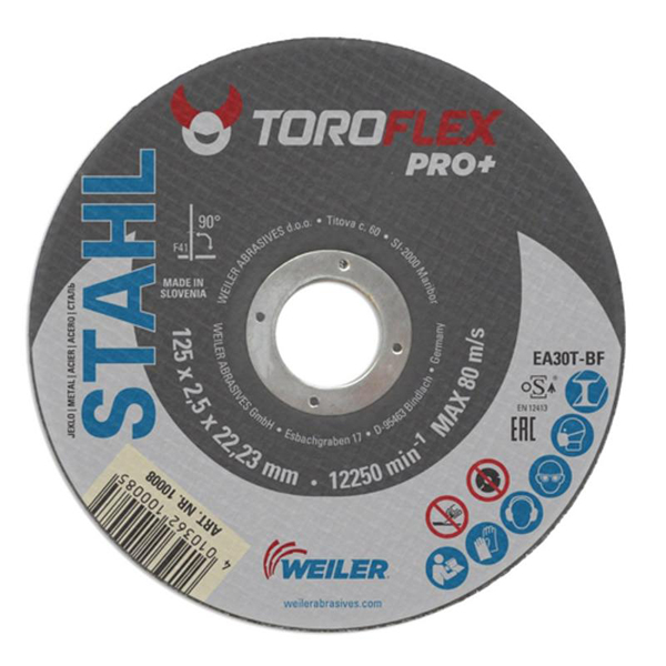 Круги отрезные TOROFLEX PRO+ по металлу