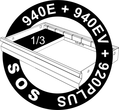 Набор напильников в SOS-ложементе - 964/26SSOS