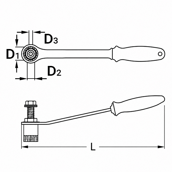 Съёмник кареток SHIMANO OCTALINK и TRUVATIV - 1671.8/2BI-US