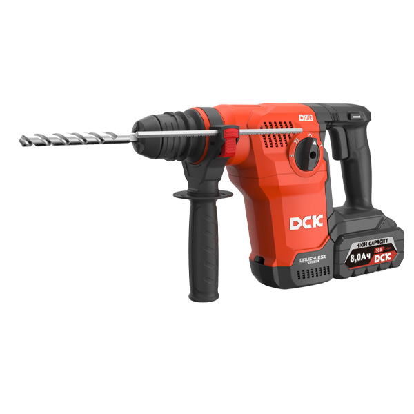 Перфоратор аккумуляторный бесщеточный DCK KRH20V-28, 18В, 3,6Дж, 2*6А/ч - KRH20V-28(TYPE H2K)