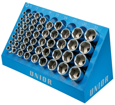 Набор головок торцевых 1/2" в металлическом стенде - 190MS12P49