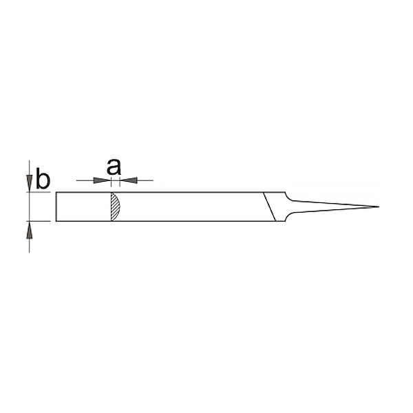 Напильник полукруглый, драчёвый - 761B