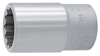 Головка торцевая двенадцатигранная, 1/2" - 190/1 12p