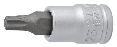 Головка торцевая со вставкой TORX, 1/4" - 187/2TX