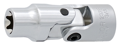 Головка торцевая с шарниром с внутренним профилем TORX, 3/8" - 237/1F