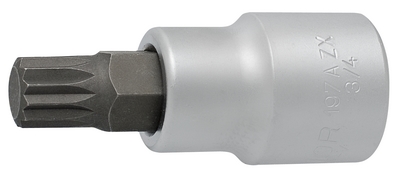 Головка торцевая со вставкой с профилем ZX, 3/4" - 197/2AZX