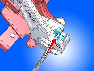 Резак для прутков с резьбой М8, М10, М12 - 586/6