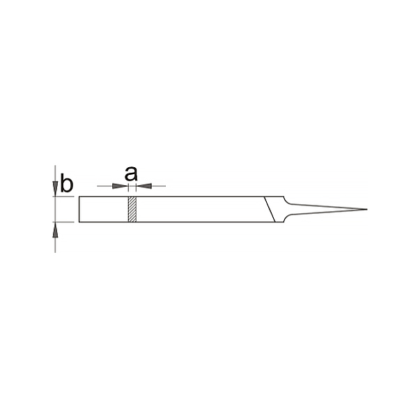 Напильник плоский, драчёвый - 760B