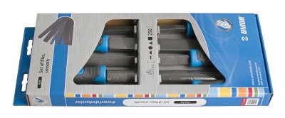 Набор напильников бархатных в картонной упаковке - 762/5S