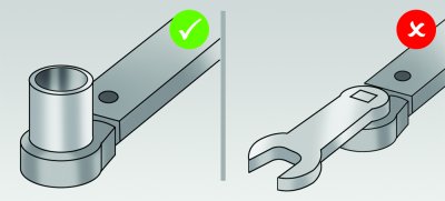 Ключ динамометрический TECNOGI 1/2" - 263L 