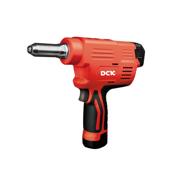 Заклепочник ручной аккум. DCK KDPM50, 10.8в, 2*2а/ч, 10000н, 2,4-5мм.- KDPM50(TYPE EK)