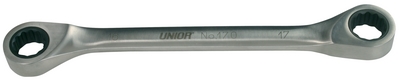 Ключ кованый накидной с храповиком - 170