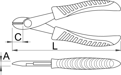 Бокорезы для электроники - 461/4E