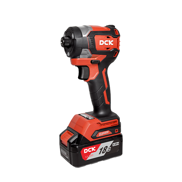 Гайковерт аккум DCK KDPL208 2*4А/ч, HEX-impact, 208нм, 3 скорости, подсветка - KDPL208(TYPE EM)