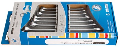 Набор ключей комбинированных удлинённых в картонной упаковке - 120/2CS