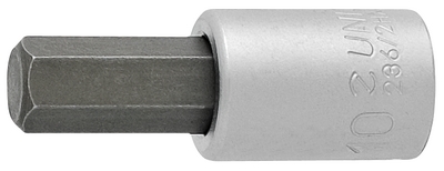 Головка торцевая с шестигранной вставкой, 3/8" - 236/2HX