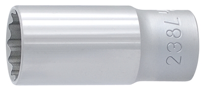 Головка торцевая двенадцатигранная удлинённая, 3/8" - 238/1L12p