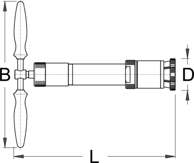 Универсальный съёмник опорного кольца рулевой колонки - 1614/4BI