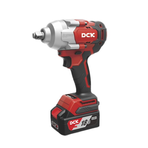 Гайковерт аккум ударный бесщеточный DCK KDPB698, 18В, 1/2 ", 2*5А/ч. 698/910Нм - KDPB698(TYPE FK)