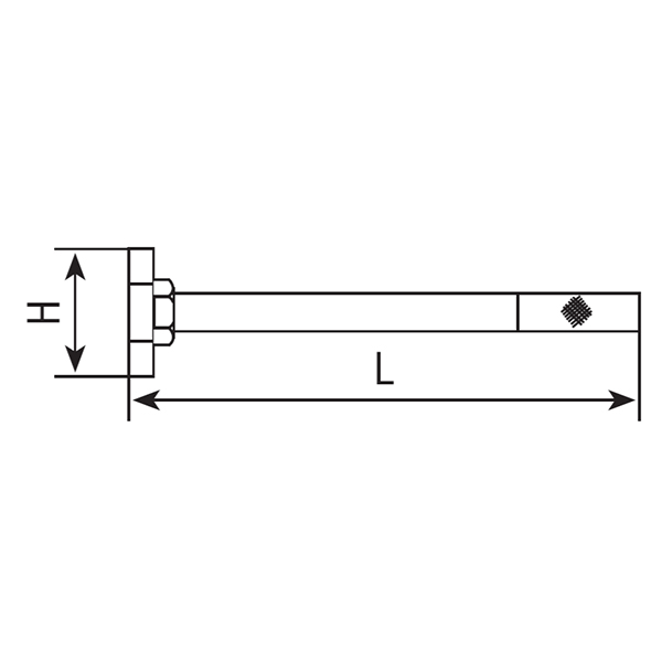 Ключ для заворачивания пробок искробезопасный - 0166
