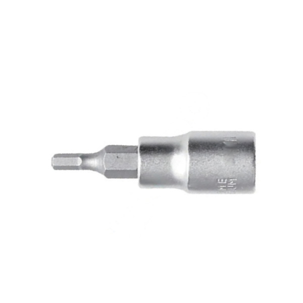 Головка торцевая 1/4" с шестигранной вставкой - TS0017