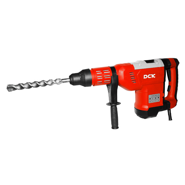 Перфоратор DCK KZC45, SDS max,1500Вт, 14Дж, кейс, 2реж, рег.скорости, плавн.пуск, эл.регул мощности.- KZC45