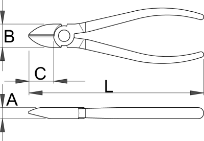 Бокорезы - 461/4P