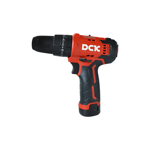 Дрель-шуруповерт аккум бесщеточная ударная DCK KDJZ23-10i, 10,8В. 2*2А/ч, 35нм, кейс - KDJZ23-10i(TYPE EK)
