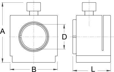 Отрезное приспособление для труб 1"; 1.1/8" - 1605/2